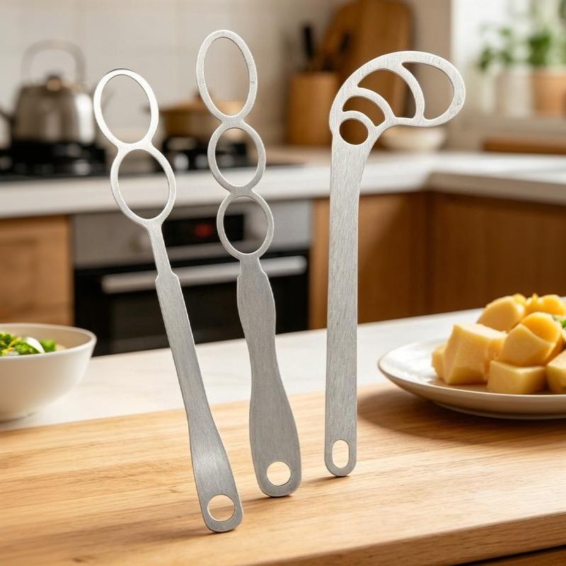 Kitchen Baking Blender - Stirring Tool Manual Dough Mixer Stainless