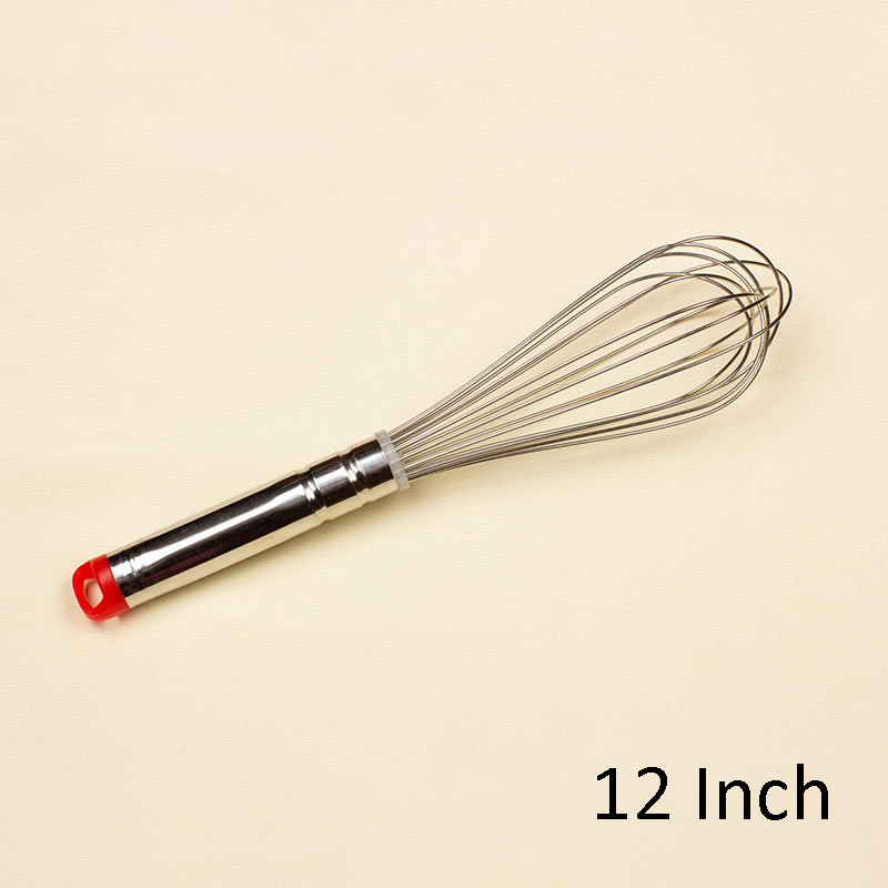 Kitchen Baking Blender - 10/12/16/18/20 Inch Manual Egg Beater Mixer