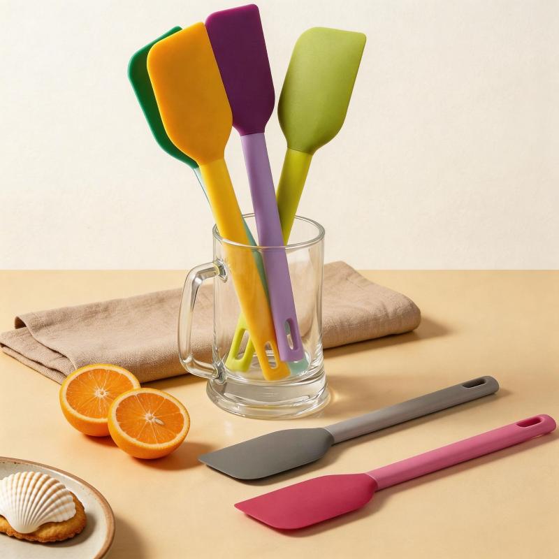【S】Silicone Baking Scraper Cre - огляд і ціна Kitchen Baking Blender