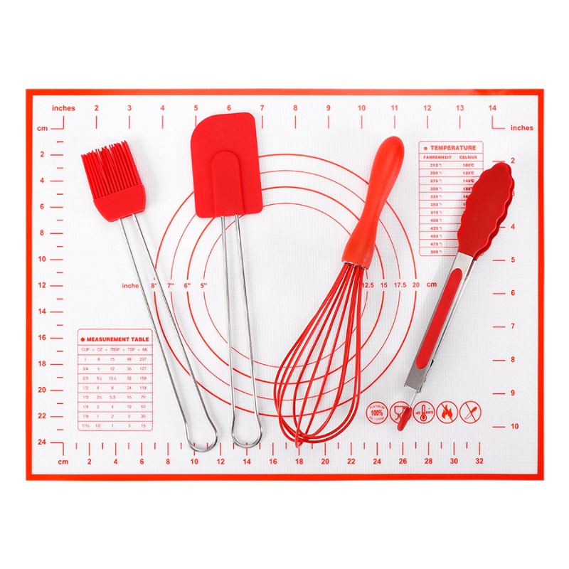 5Pcs Food Grade Silicone Bakin - огляд і ціна Pastry Brush Silicone