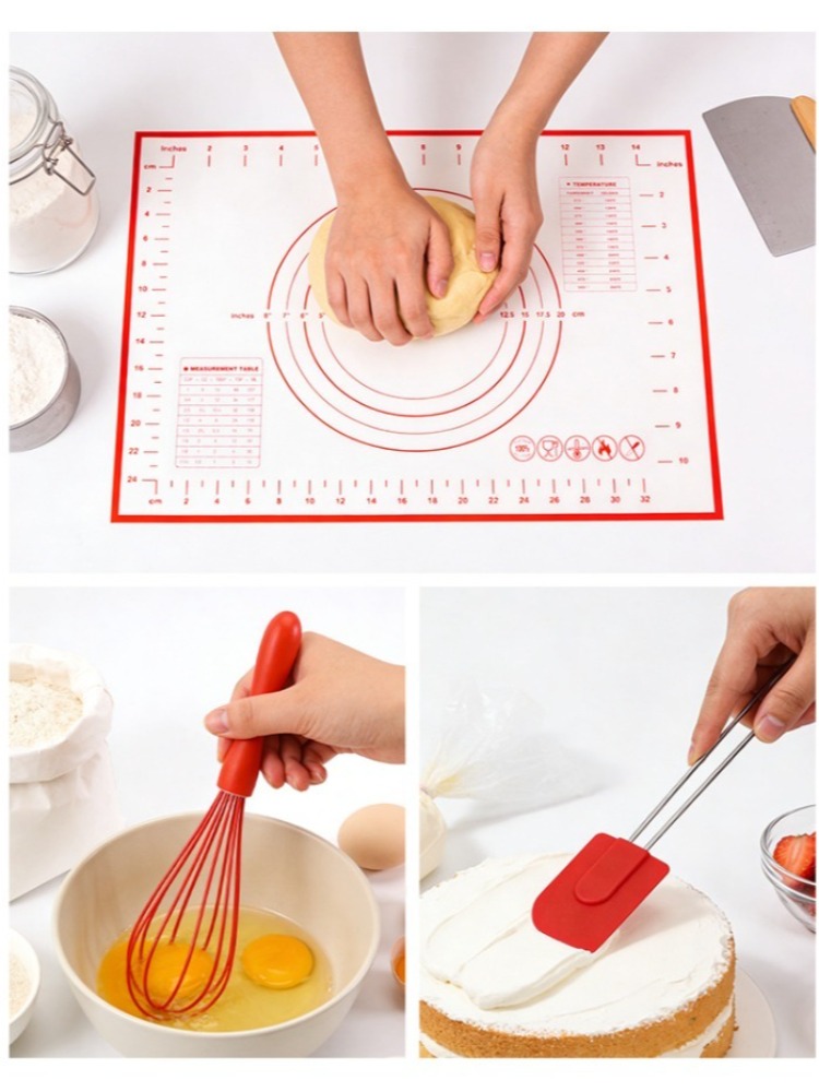 5Pcs Food Grade Silicone Bakin - огляд і ціна Pastry Brush Silicone