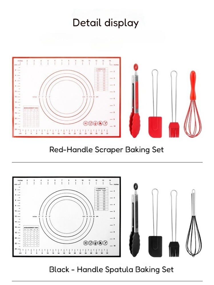 5Pcs Food Grade Silicone Bakin - огляд і ціна Pastry Brush Silicone