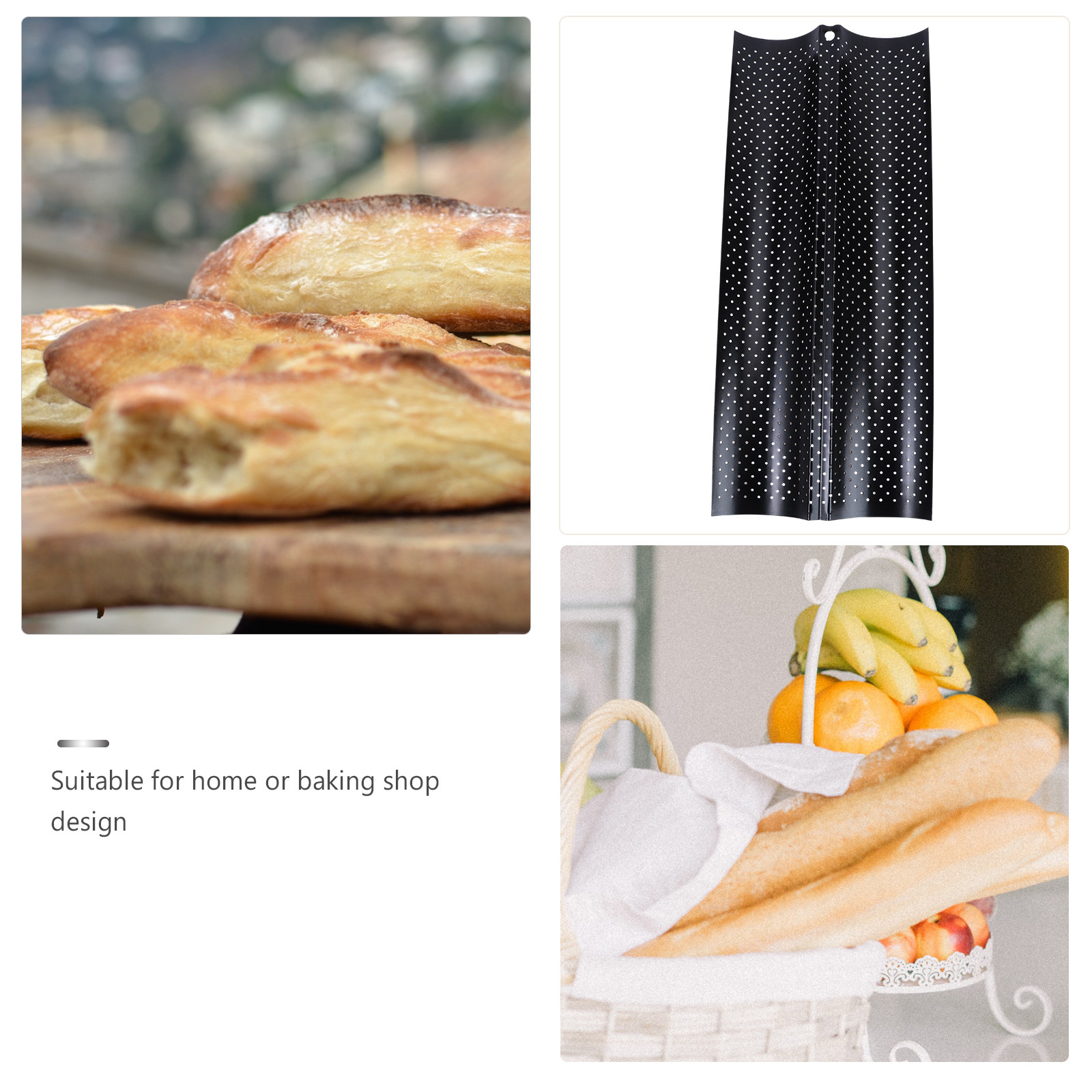 Premium French Bread Baking Mo - огляд і ціна Kitchen Baking Tray