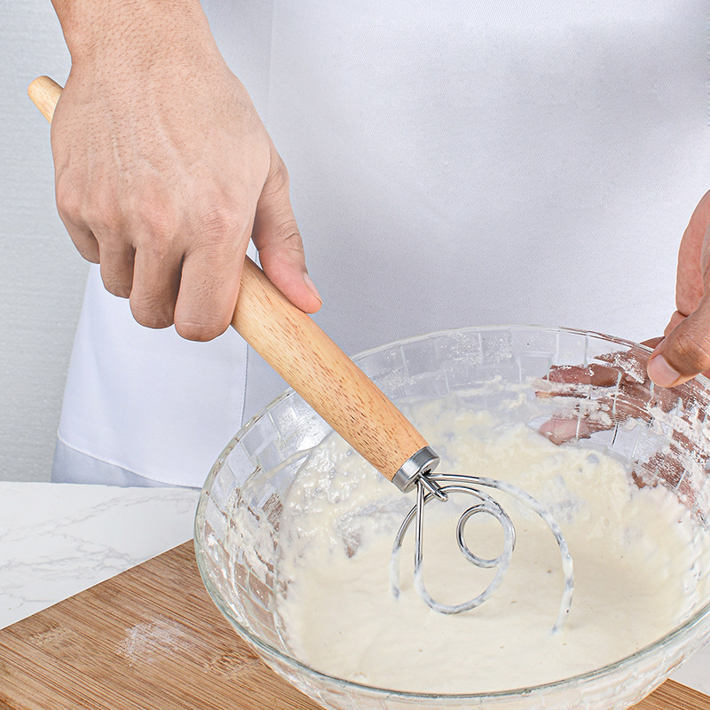 13inch Danish Dough Whisk Hand - огляд і ціна Kitchen Baking Blender