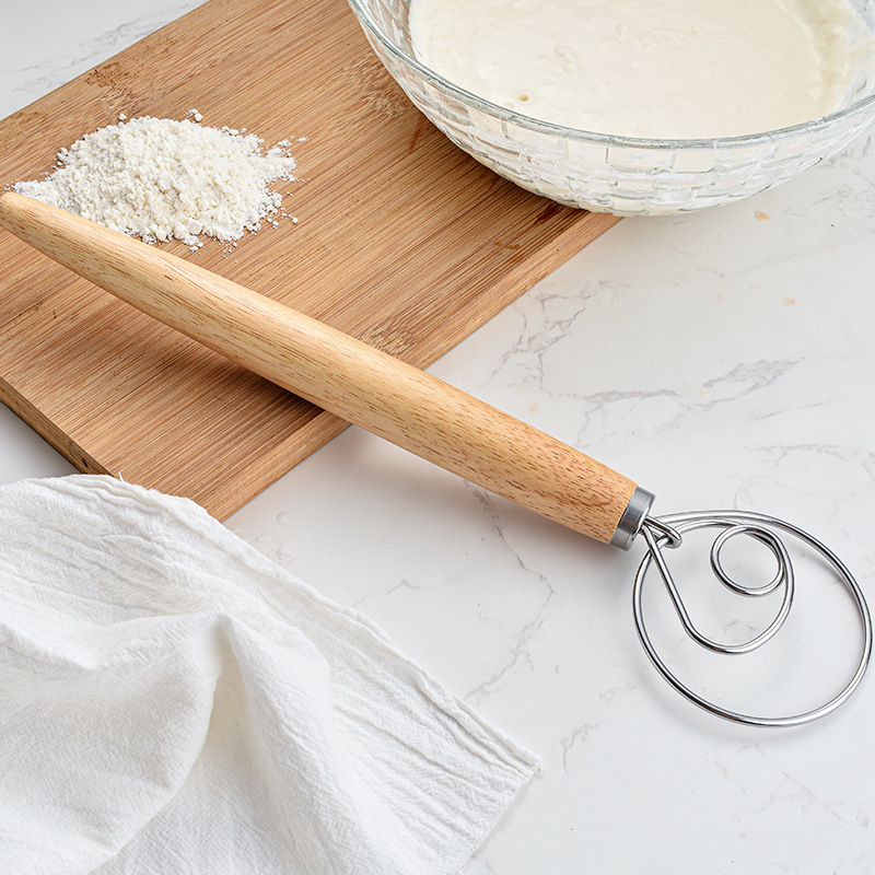 13inch Danish Dough Whisk Hand - огляд і ціна Kitchen Baking Blender