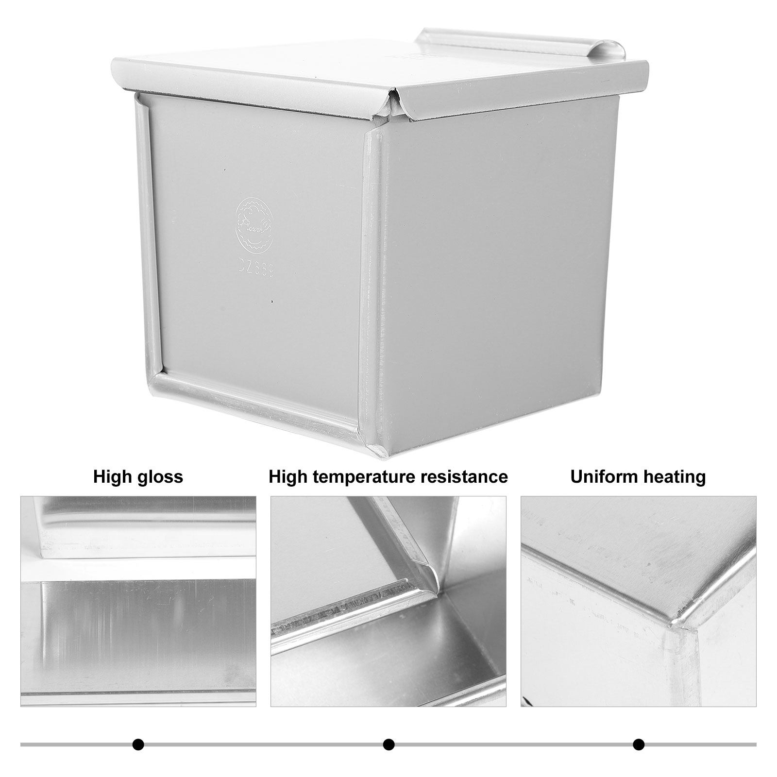 1Pcs Square Aluminum Alloy Loa - огляд і ціна Kitchen Baking Tray