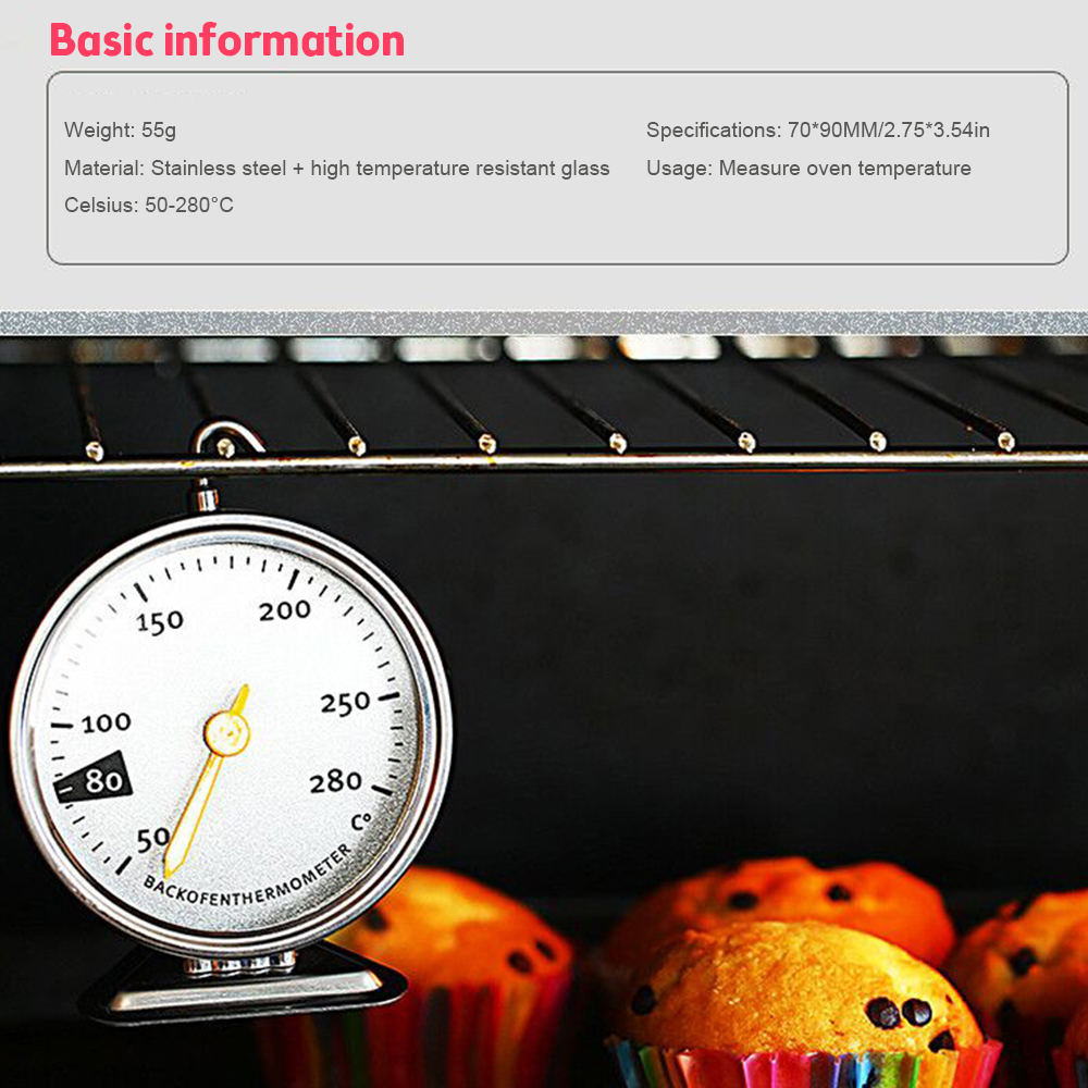 Kitchen Thermometer Stainless  - огляд і ціна Oven Thermometer Analog