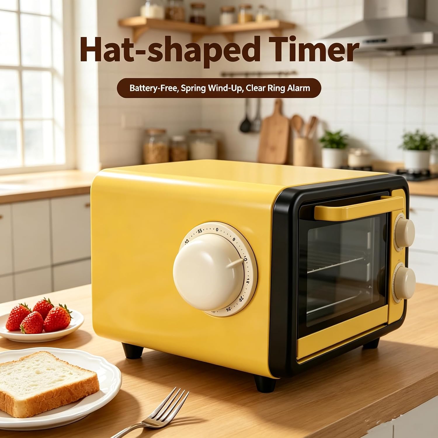 Mechanical Kitchen Timer with  - огляд і ціна Baking Kitchen Hourly